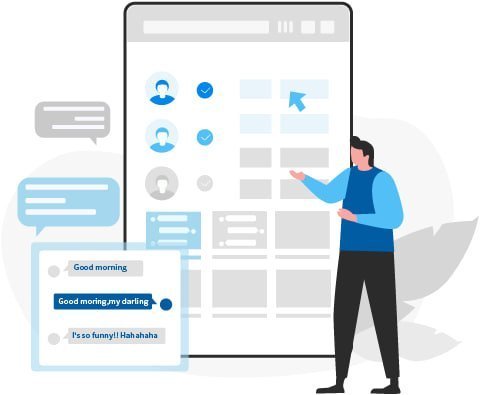 SCRM Champion的自动化客户分群示意图